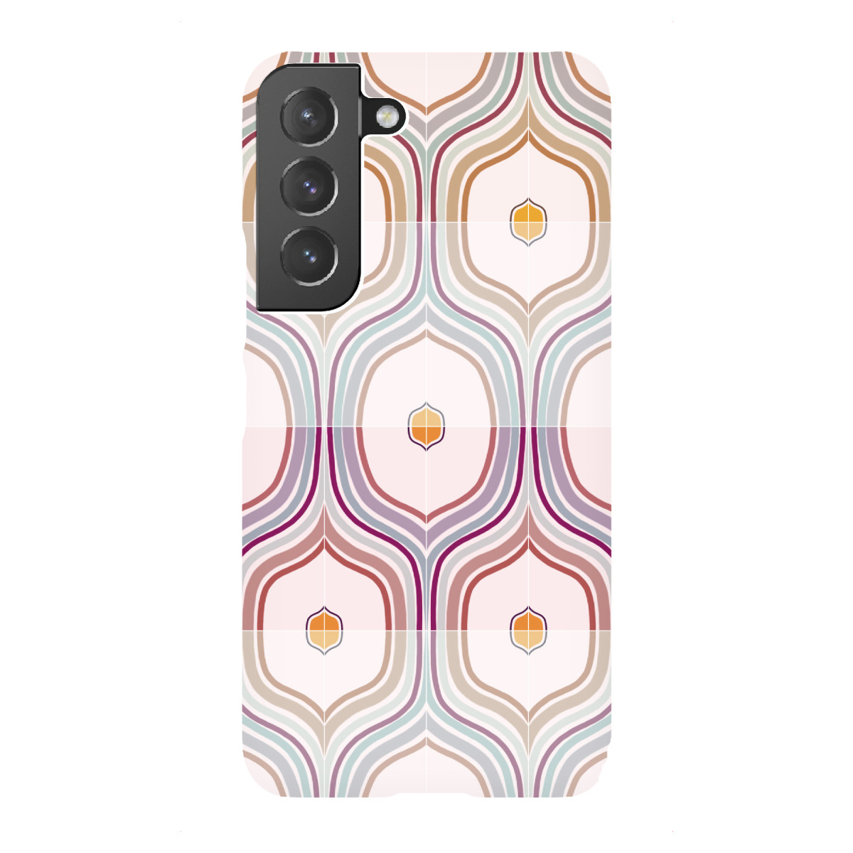 "Seventies Vibes Tiles"für Samsung Galaxy - Premium-Case Handyhülle artboxONE