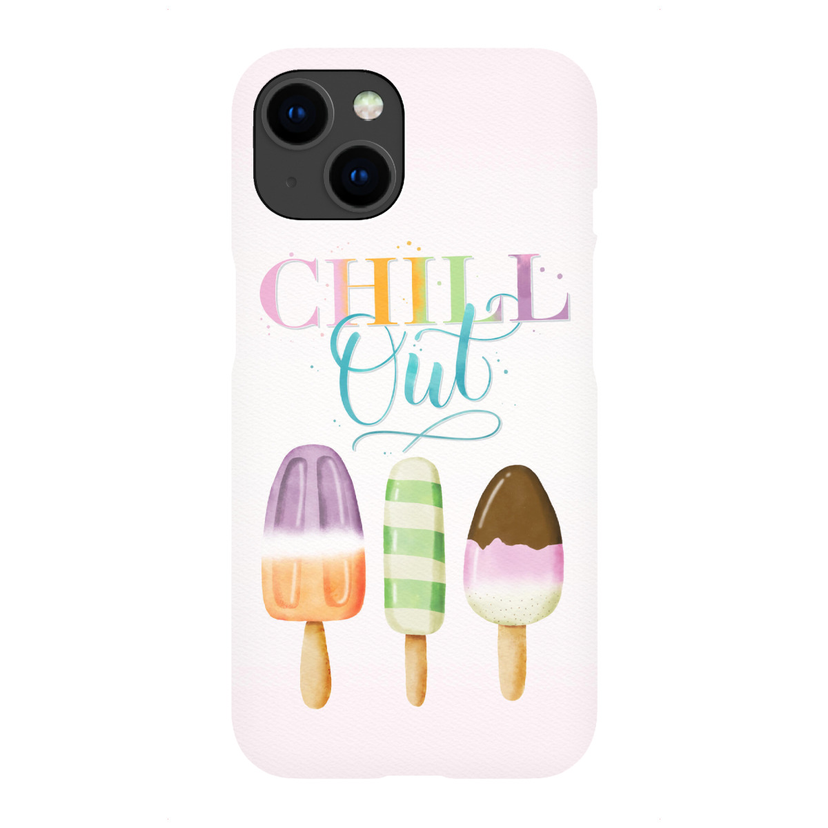 iPhone "Sommerliches Chill Out mit Eis" Premium-Case Handyhülle artboxONE