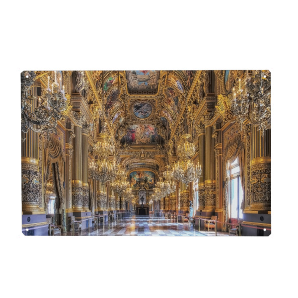 Holzbild "Grand Foyer" artboxONE - Städte,Reise,Architektur,Städte / Paris,Reise / Länder