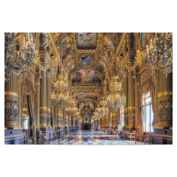 Poster 30x20 cm "Grand Foyer" artboxONE - Städte,Reise,Architektur,Städte / Paris,Reise / Länder