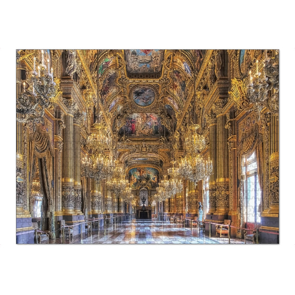 Puzzle Ravensburger "Grand Foyer" artboxONE - Städte,Reise,Architektur,Städte / Paris,Reise / Länder