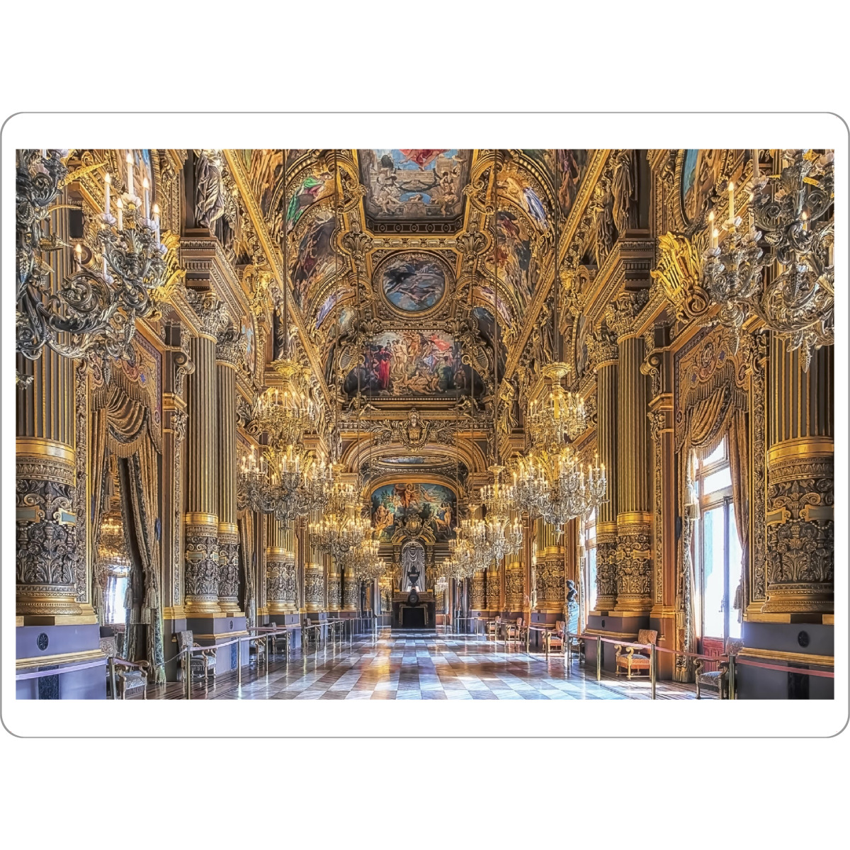 Tischset "Grand Foyer" artboxONE - Städte,Reise,Architektur,Städte / Paris,Reise / Länder