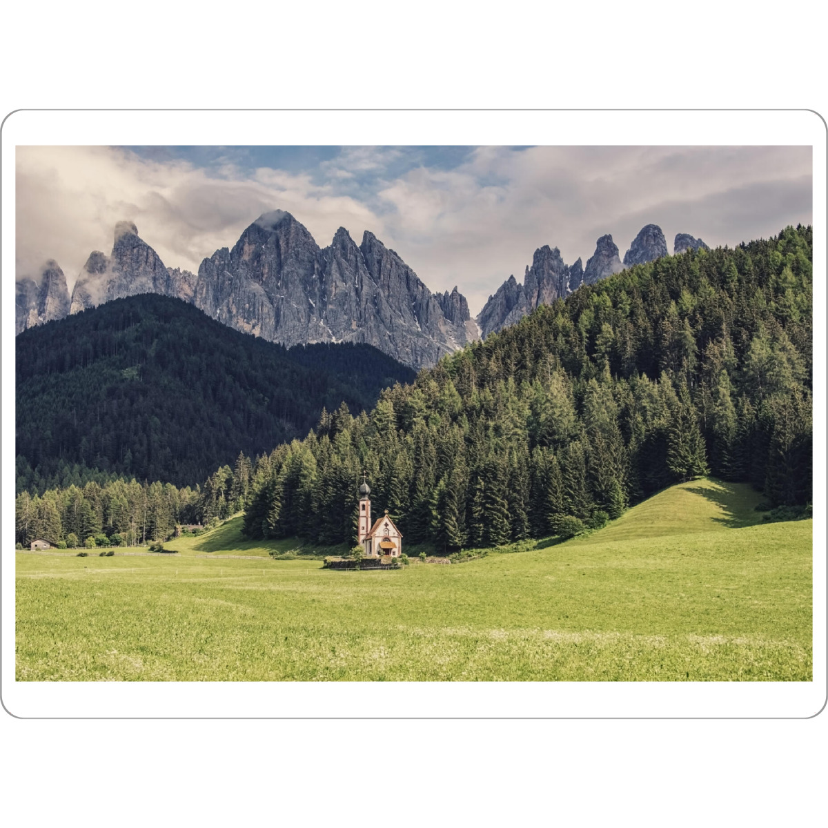 Tischset "Chiesetta di San Giovanni" artboxONE - Natur,Reise,Architektur,Reise / Länder