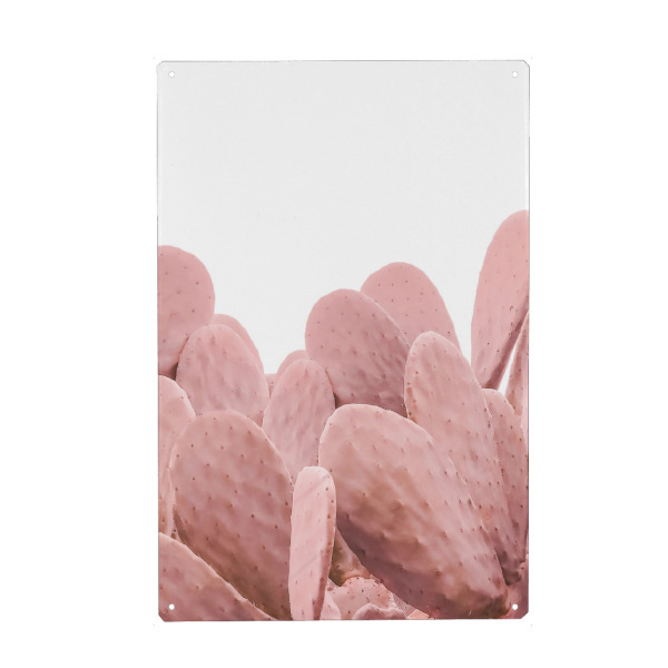 Holzbild "Pink Cactus" artboxONE - Natur - Cactus,Nature,Desert,Lovely,Cacteen,Kakteen,Pink,Pflanzen,Plants