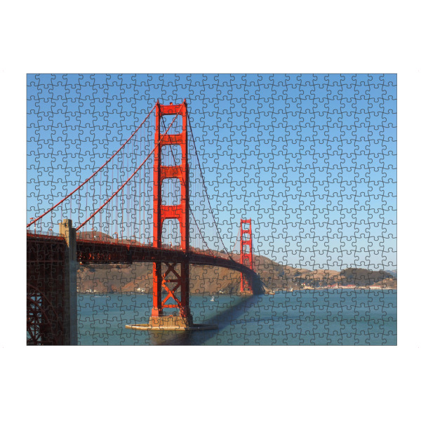 Puzzle Ravensburger "Golden Gate Bridge, Kalifornien" artboxONE - Städte,Reise,Architektur,Reise / Strand und Meer,Reise / Länder