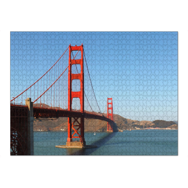 Puzzle Ravensburger "Golden Gate Bridge, Kalifornien" artboxONE - Städte,Reise,Architektur,Reise / Strand und Meer,Reise / Länder
