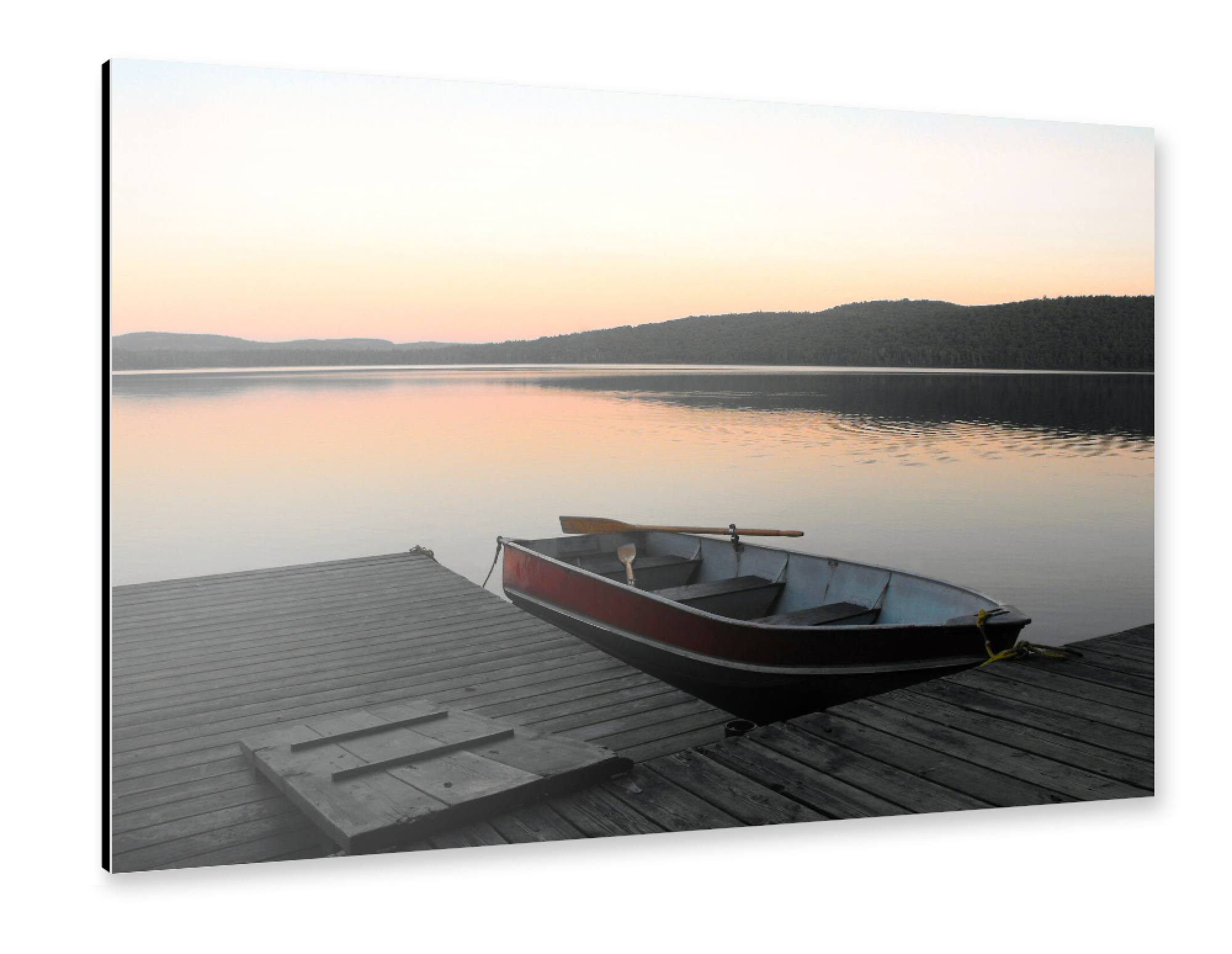 Alu-Dibond "Algonquin Provincial Park Sunset" 30x20 cm artboxONE