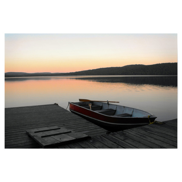 Poster 30x20 cm "Algonquin Provincial Park Sunset" artboxONE - Natur,Reise,Reise / Länder