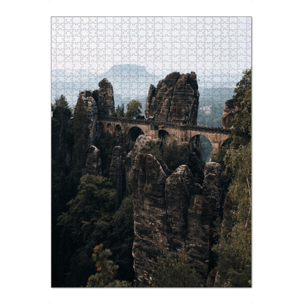 Puzzle Ravensburger "Basteibrücke" artboxONE - Natur,Architektur