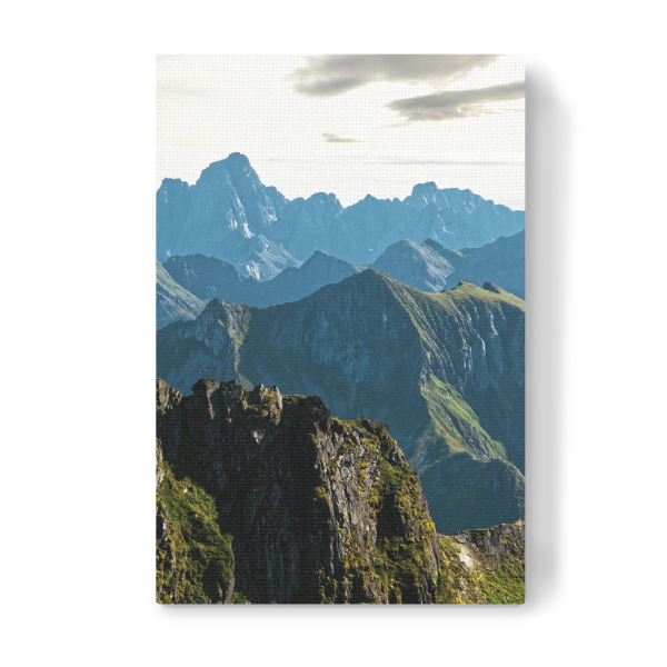 Leinwandbild "Berge auf den Lofoten" artboxONE - Natur,Reise