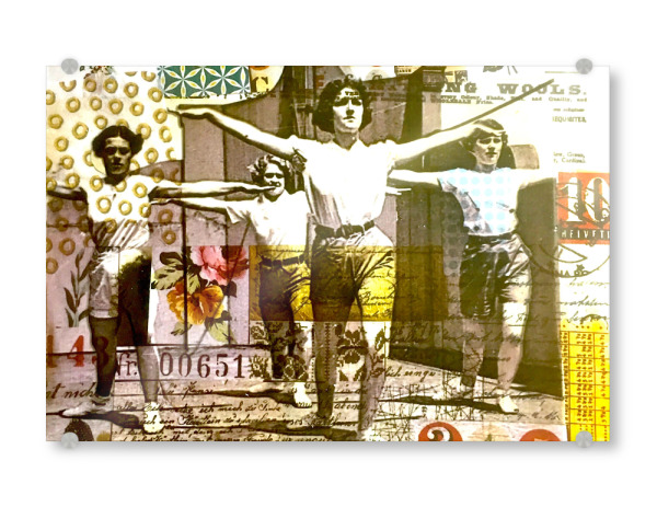 Acrylglasbild "Freundinnen beim Morgensport" artboxONE - Menschen,Fashion,Sport,Lustig