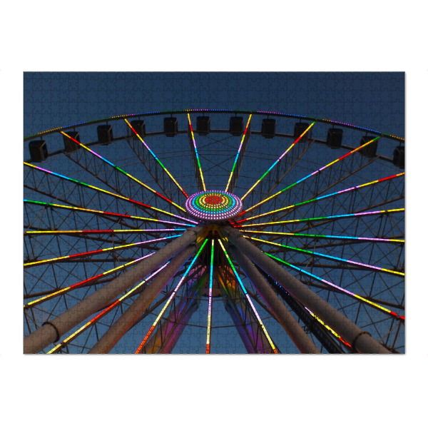 Puzzle Ravensburger "Great Wheel Attraction" artboxONE - Reise,Festivals