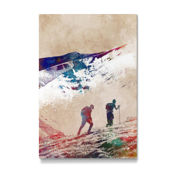 Galerie-Print "Mountain hike art" 30x20 cm artboxONE