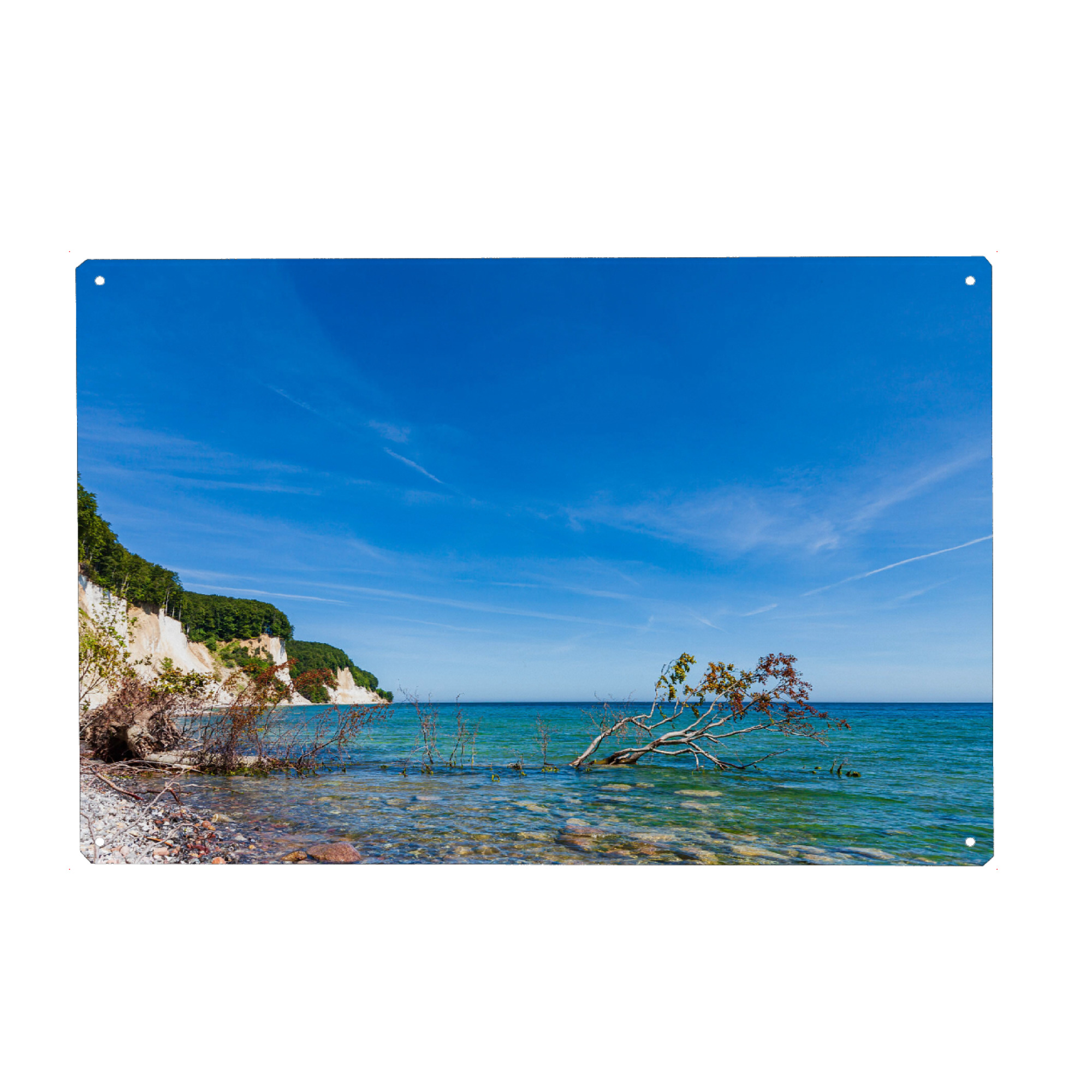 Holzbild "Kreidefelsen Rügen" artboxONE - Natur,Reise,Reise / Strand und Meer