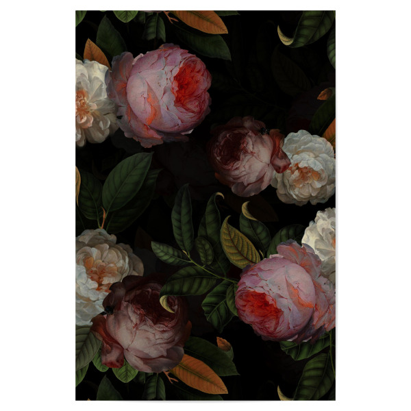 Poster 30x20 cm "Antique Dutch Roses" artboxONE - Natur,Floral