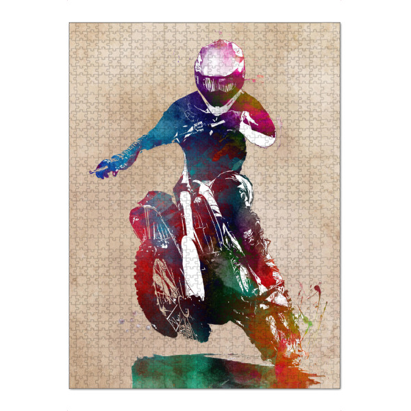 Puzzle Ravensburger "Motor sport art" artboxONE - Sport / Motorsport,Sport,Sport / Motivation