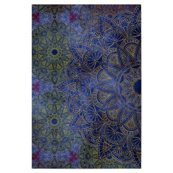 Poster 30x20 cm "Mandala Deep Ocean" artboxONE - Floral,Abstrakt