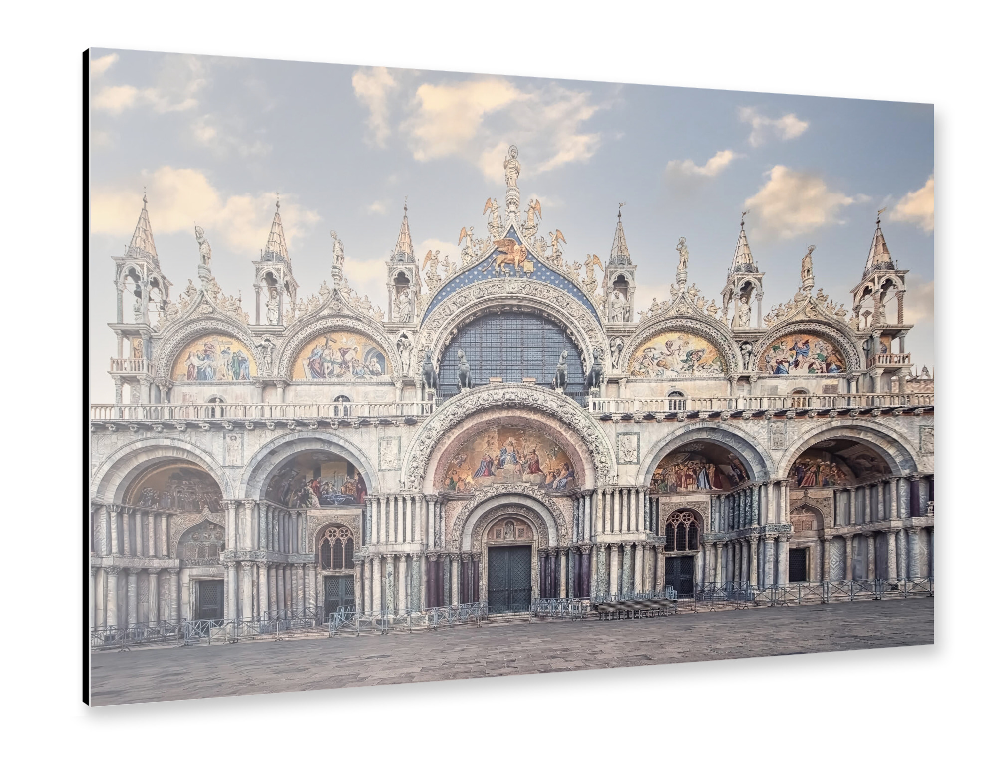 Alu-Dibond "St Marks Basilica" 75x50 cm artboxONE