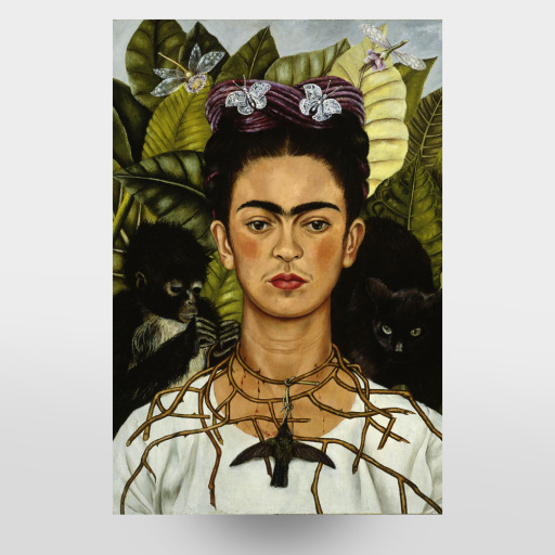 Self-Portrait - Necklace of Thorns