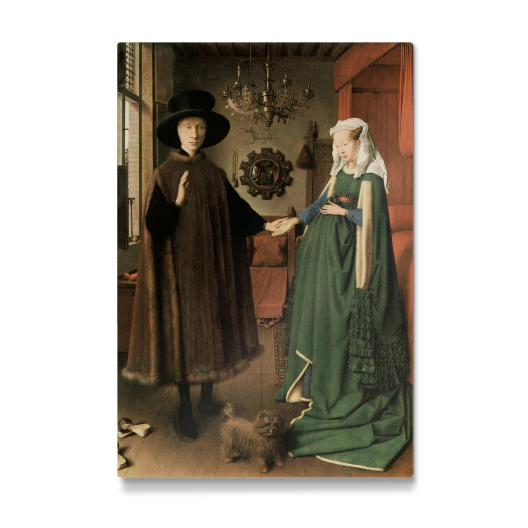 Galerie-Print "Die Arnolfini-Hochzeit - van Eyck" 75x50 cm artboxONE