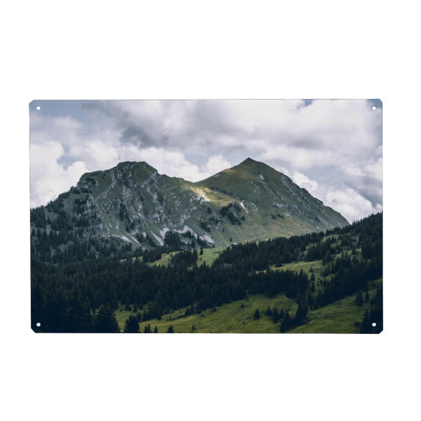 Metall Poster "Österreichs wunderschöne Natur" artboxONE - Natur,Reise