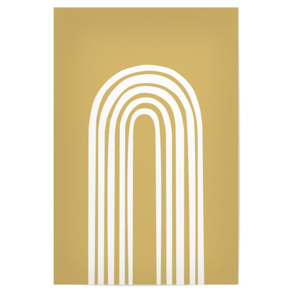 Poster 30x20 cm "Regenbogen Boho" artboxONE - Natur,Abstrakt,Festivals