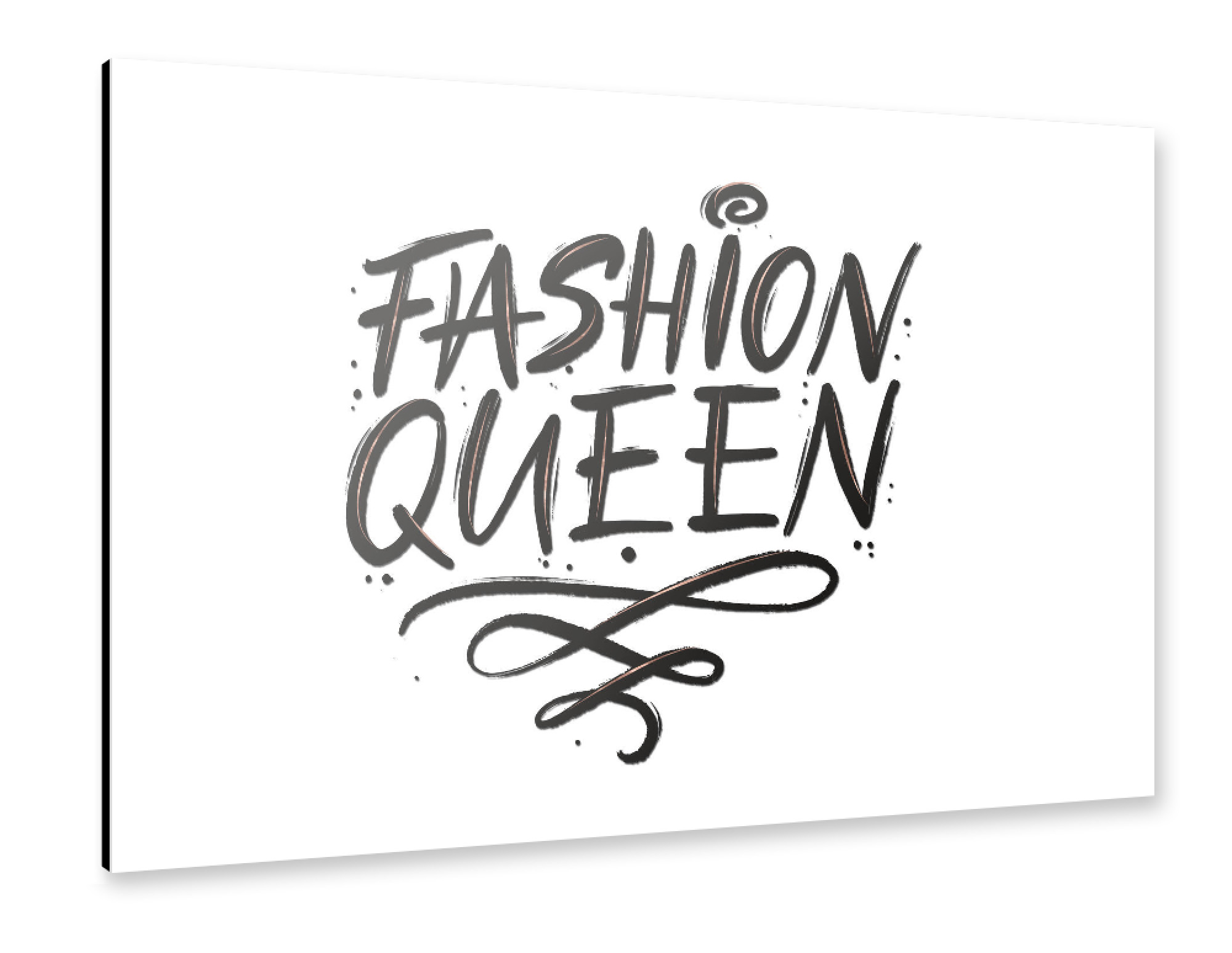 Alu-Dibond "Fashion Queen" 30x20 cm artboxONE