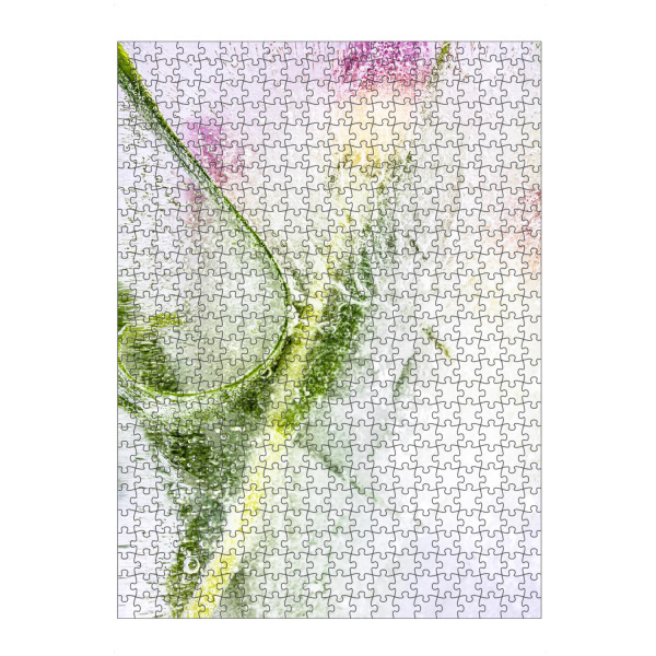 Puzzle Ravensburger "Blume in Eis" artboxONE - Natur,Floral