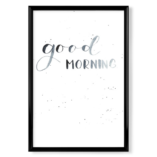 Good Morning Handlettering