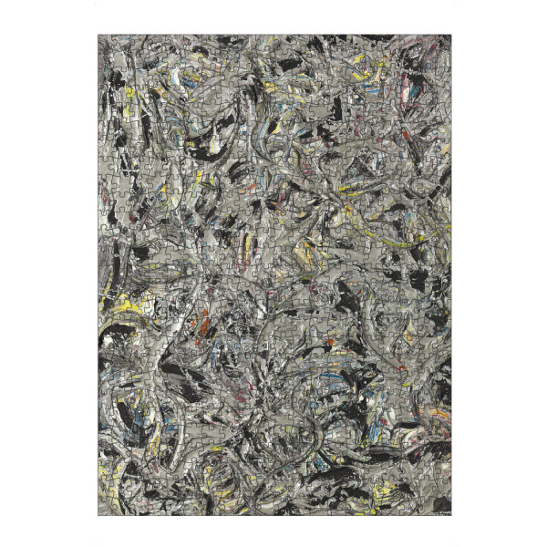 Puzzle Ravensburger "Eyes in the Heat II - Pollock" artboxONE - Abstrakt - Jackson pollock,Kunst,Malerei,Gemälde,Art,Abstract,Abstrakt,Bunt,Colorful
