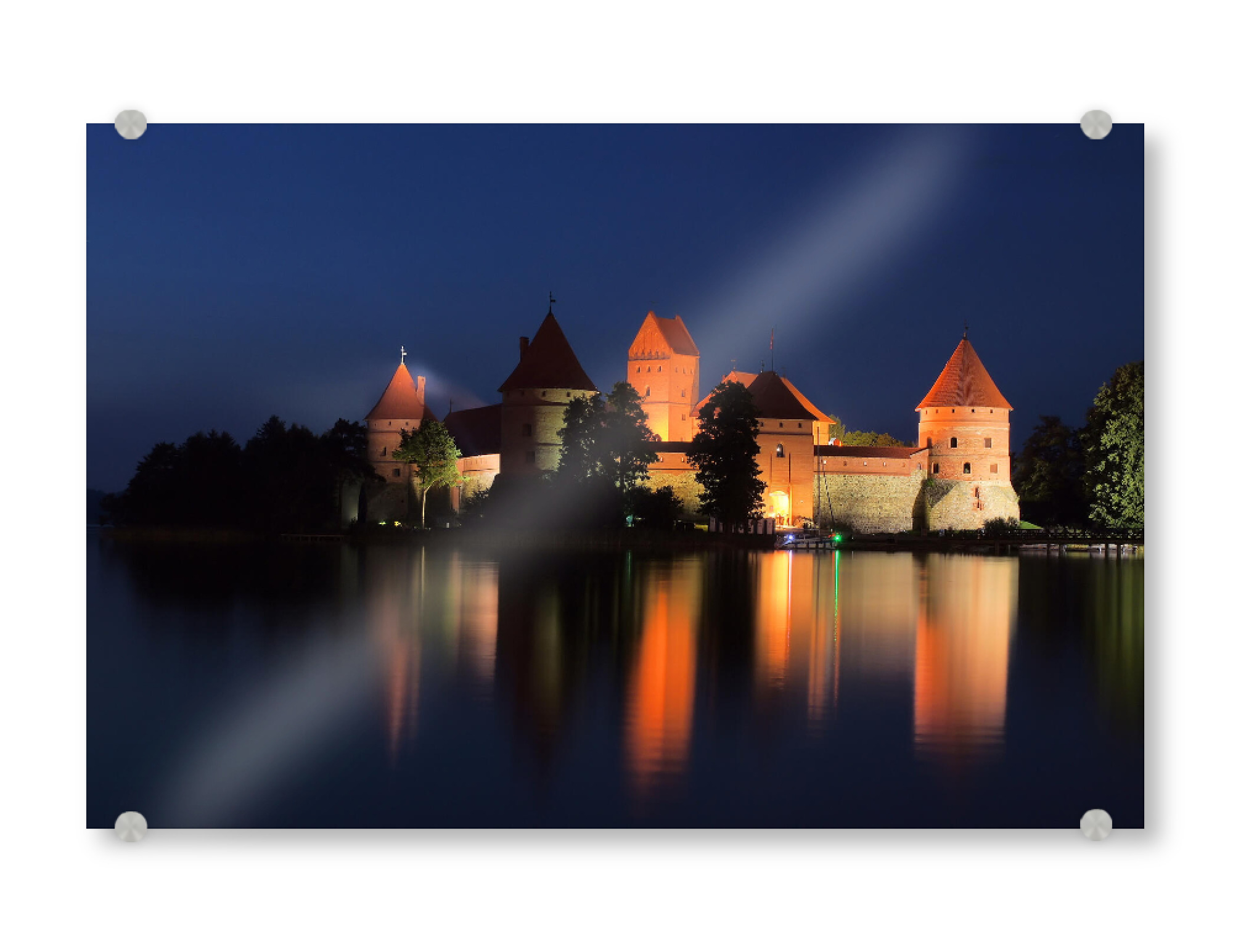 Acrylglasbild "Litauen - Wasserburg Trakai" artboxONE - Städte,Natur,Reise,Architektur,Reise / Länder