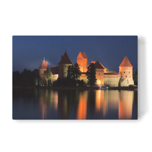 Leinwandbild "Litauen - Wasserburg Trakai" artboxONE - Städte,Natur,Reise,Architektur,Reise / Länder