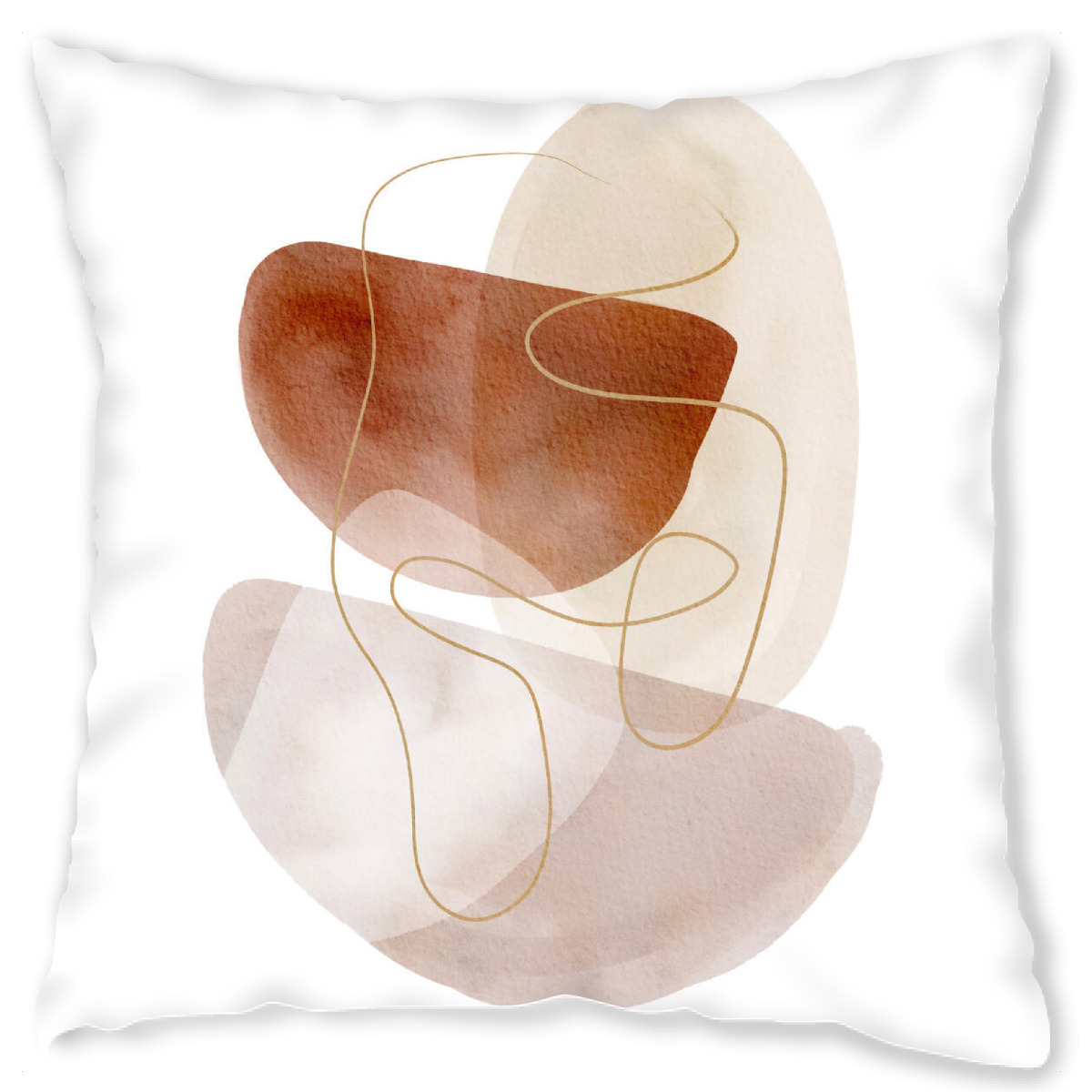 Design-Kissen "Semi Circle Composition" artboxONE - Abstrakt,Geometrie