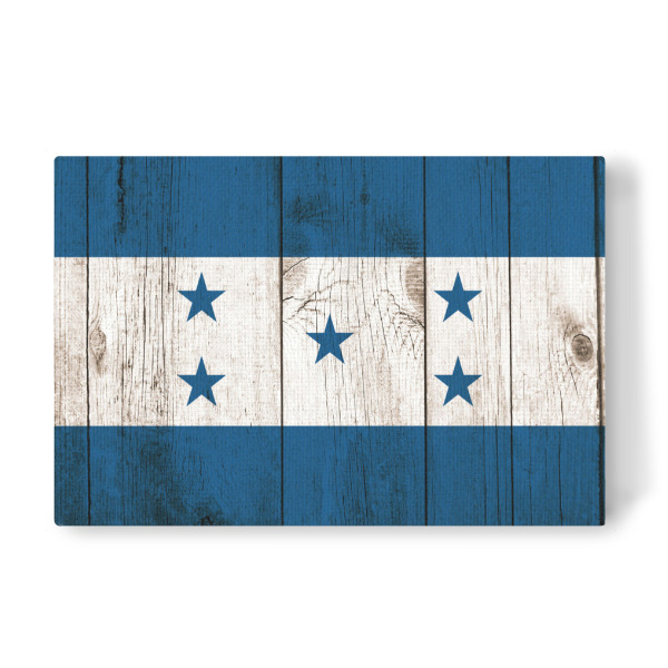Leinwandbild "Vintage Flag of Honduras" artboxONE - Reise,Reise / Länder