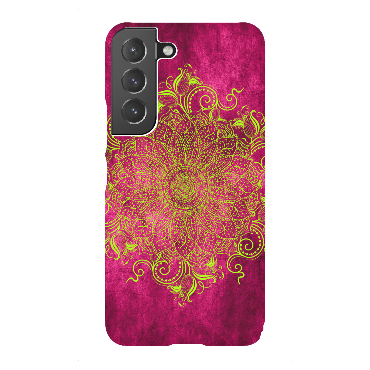 "Mandala Pink Lemon"für Samsung Galaxy - Premium-Case Handyhülle artboxONE