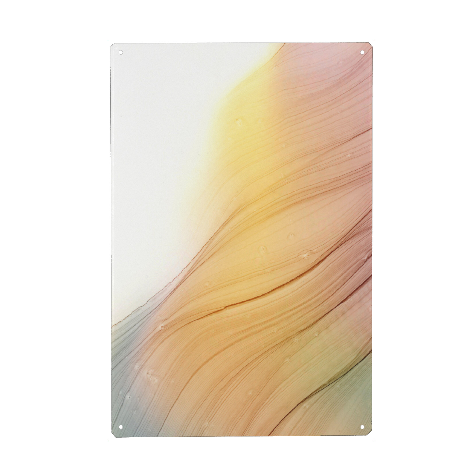 Metall Poster "Spring Colors" artboxONE - Abstrakt