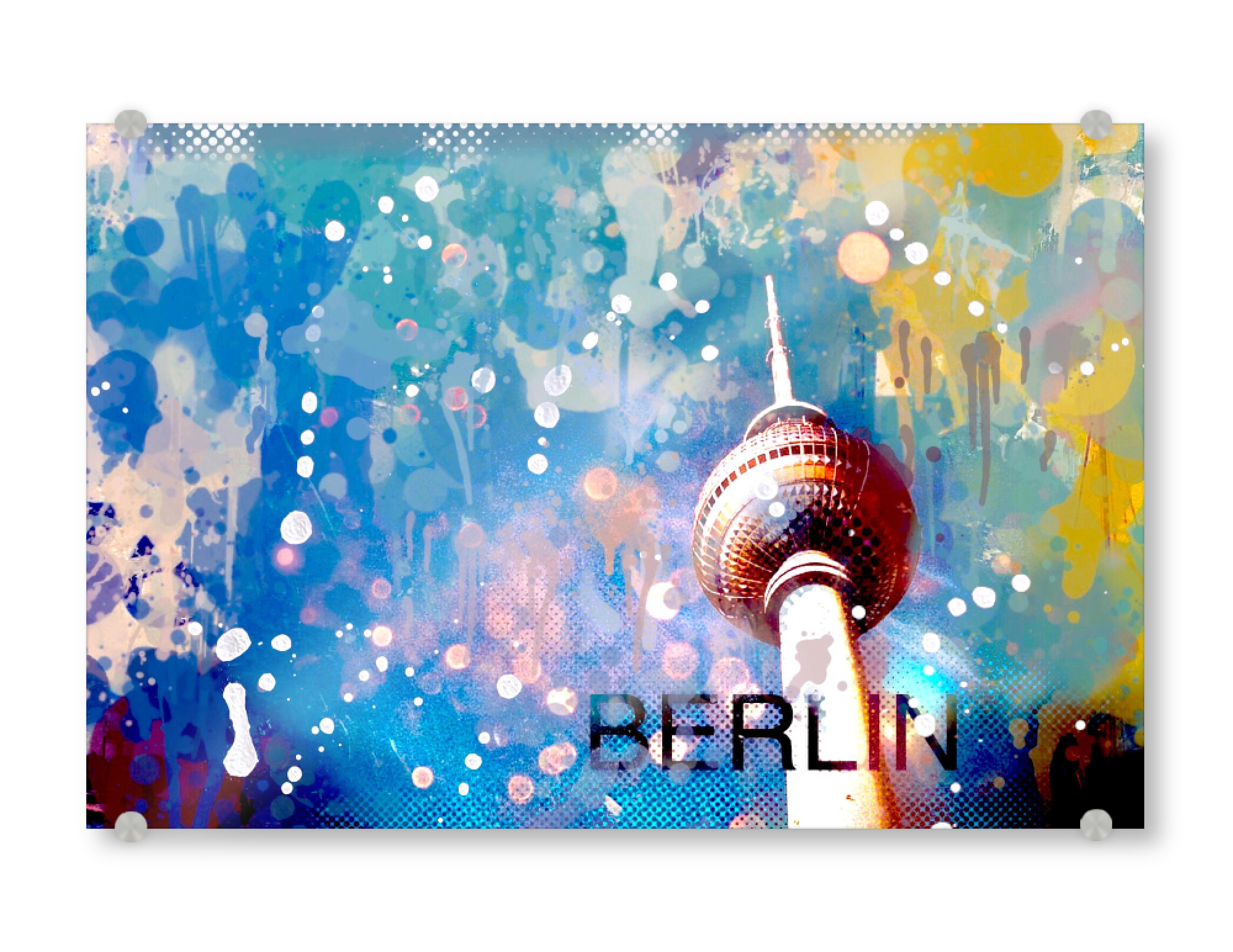 Acrylglasbild "Berlin Tower" artboxONE - Städte / Berlin,Reise,Architektur,Reise / Länder