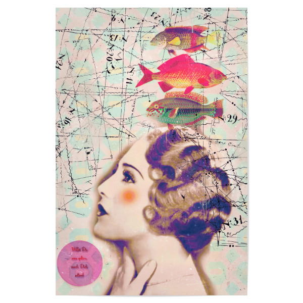 Poster 30x20 cm "Mach Dich selten" artboxONE - Tiere,Menschen,Liebe,Fashion,Für Mama