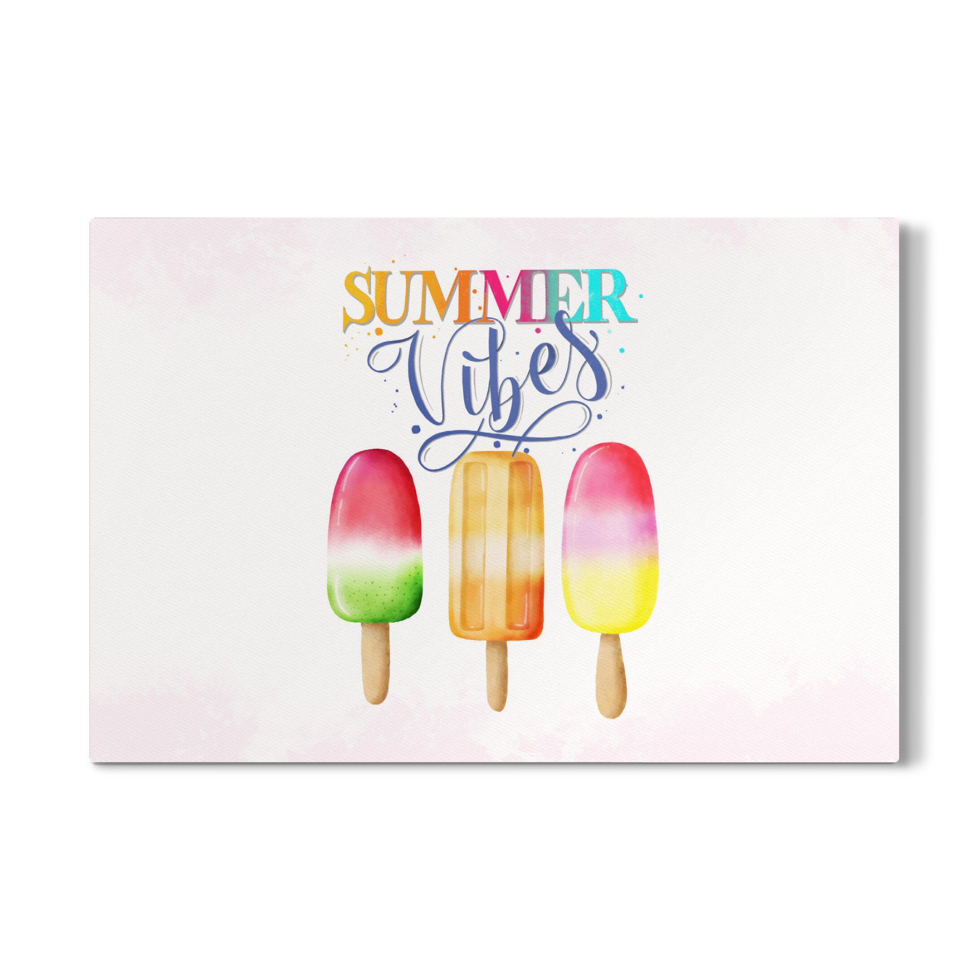 Galerie-Print "Summer Vibes. Eis am Stiel" 75x50 cm artboxONE