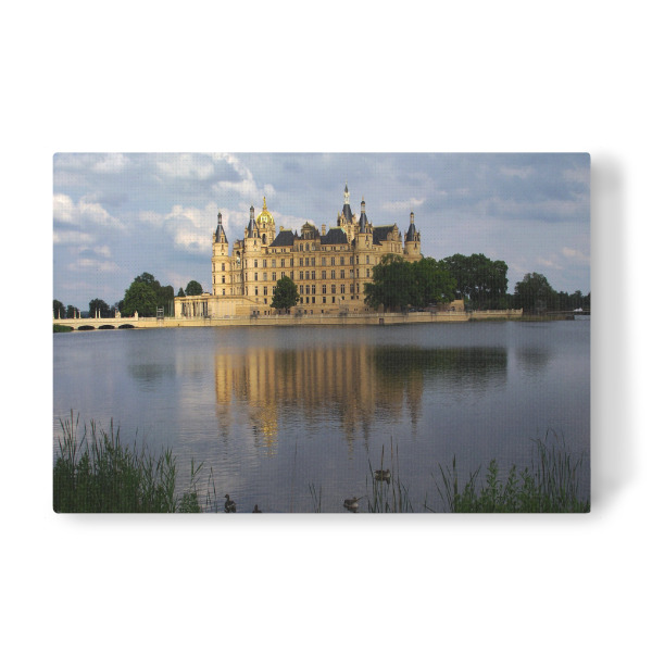 Leinwandbild "Schweriner Schloss, Mecklenburg" artboxONE - Reise,Architektur,Reise / Länder,Städte / Weitere