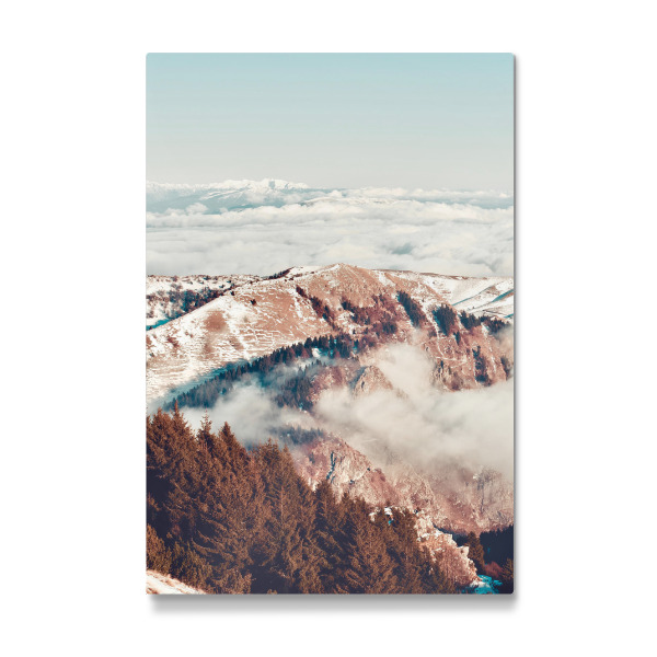 Galerie-Print "Berglandschaft über dem Nebelmeer" 30x20 cm artboxONE