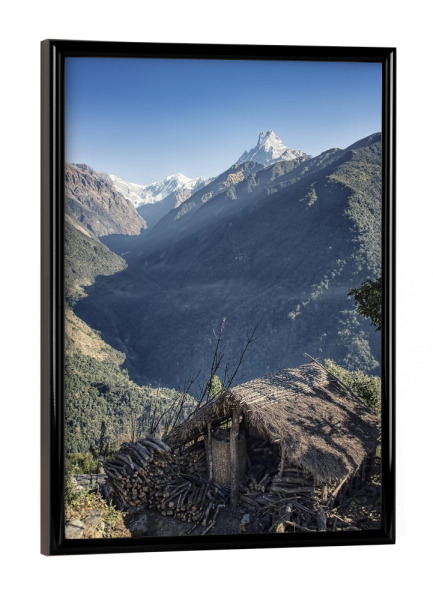 Poster mit schwarzem Rahmen "Himalaya" artboxONE - Natur,Reise,Reise / Asien,Reise / Länder