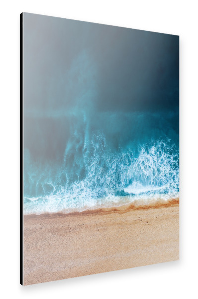 Alu-Dibond "Beach Ocean" 30x20 cm artboxONE