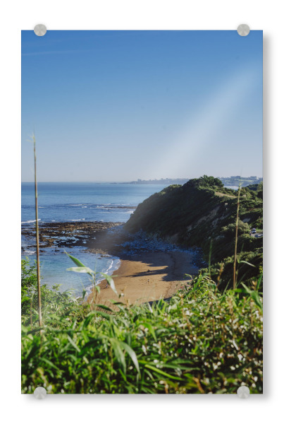 Acrylglasbild "Lafitenia Beach" artboxONE - Natur - Bucht,Strand,Traumstrand,Lafitenia,Sommer,Sommergefühl,Sommerzeit,Beach,Natur,Nature