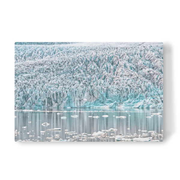 Leinwandbild "Gletschersee in Island" artboxONE - Natur,Reise,Reise / Länder