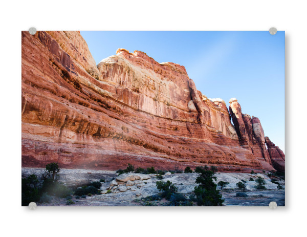 Acrylglasbild "Stone walls Canyonlands Utah" artboxONE - Natur,Reise,Reise / Länder
