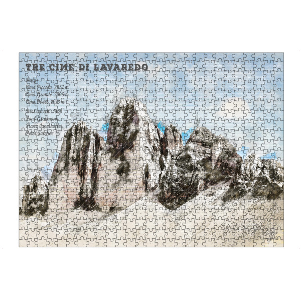 artboxONE Puzzle "Drei Zinnen Süd Tirol" artboxONE - Natur,Reise / Länder