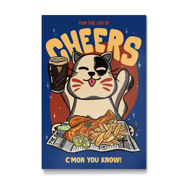 Galerie-Print "Cheers Baby" 30x20 cm artboxONE