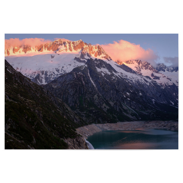 Poster "Göscheneralp at sunrise" artboxONE - Natur