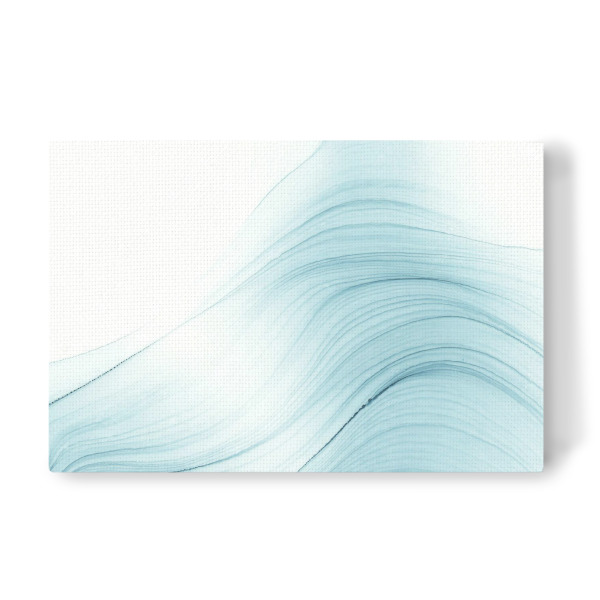 Leinwandbild "Light green hill" artboxONE - Abstrakt